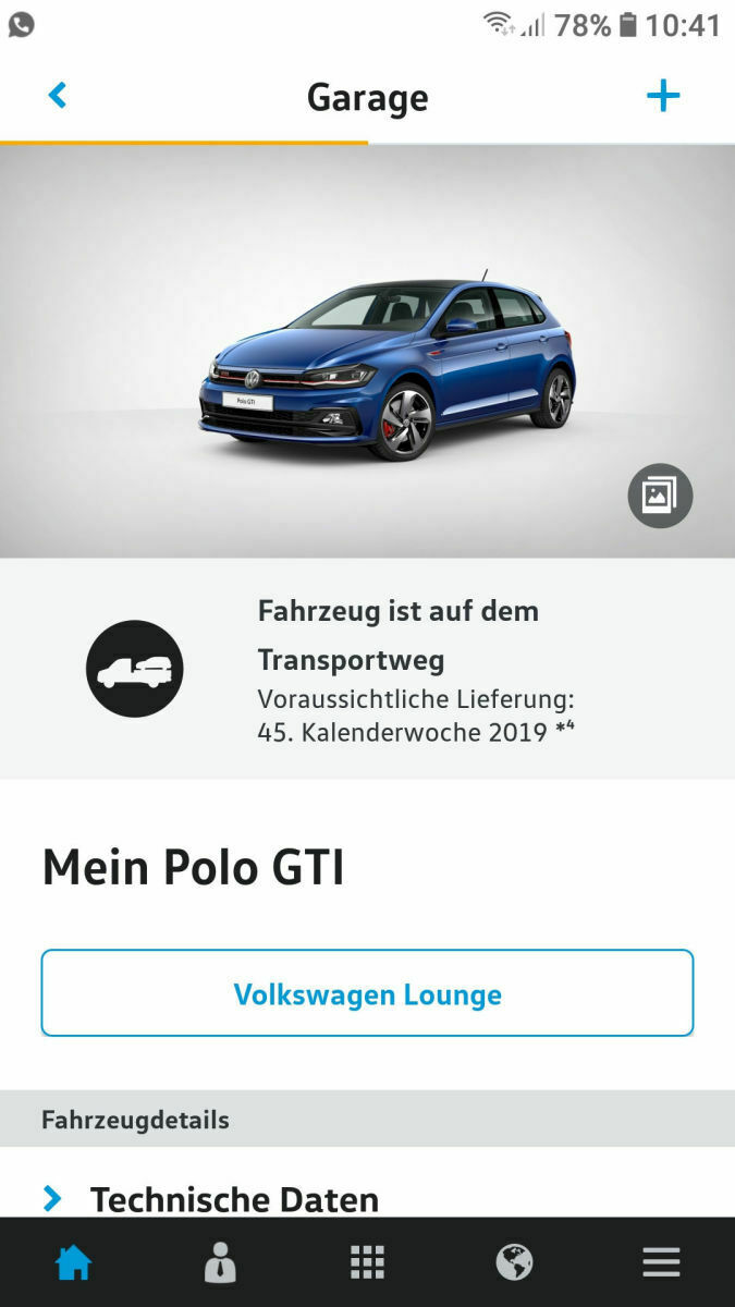Die 6 Schritte der Vw We App