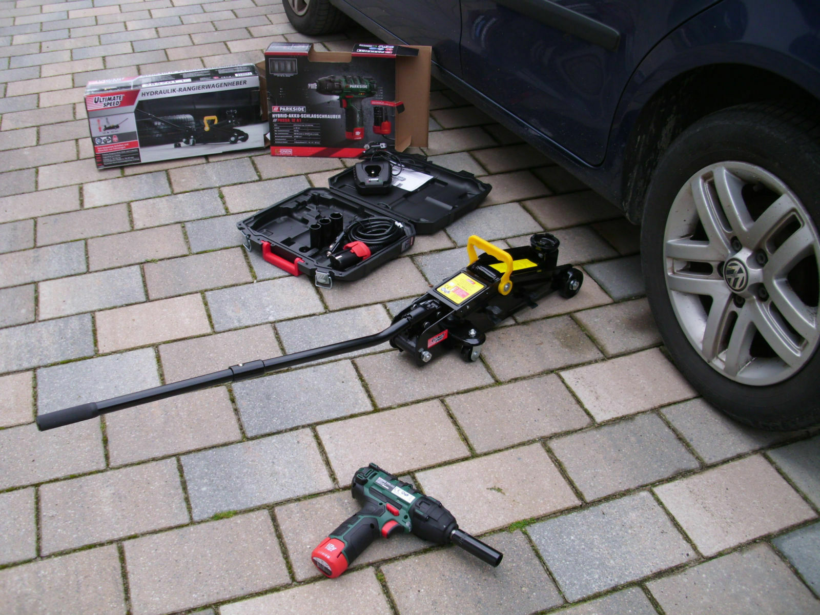 Erfahrung mit Lidl PARKSIDE Akku-Schlagschrauber PASSK 20-Li A1