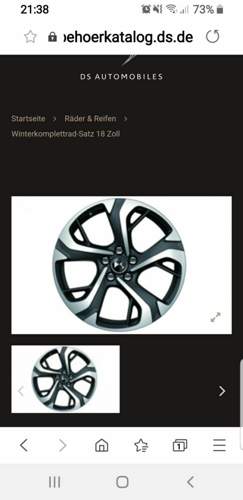 Originale 18%22 Winterkomplettraeder fuer den DS7.jpg