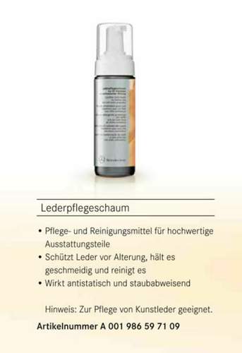 Original-mb-lederpflegeschaum