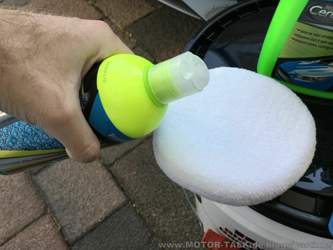 minimal etwas aufs Pad geben