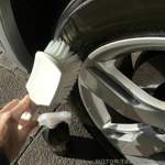 Reifenflanke reinigen