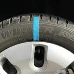 Nochmal an einem anderen verschmutzen Reifen