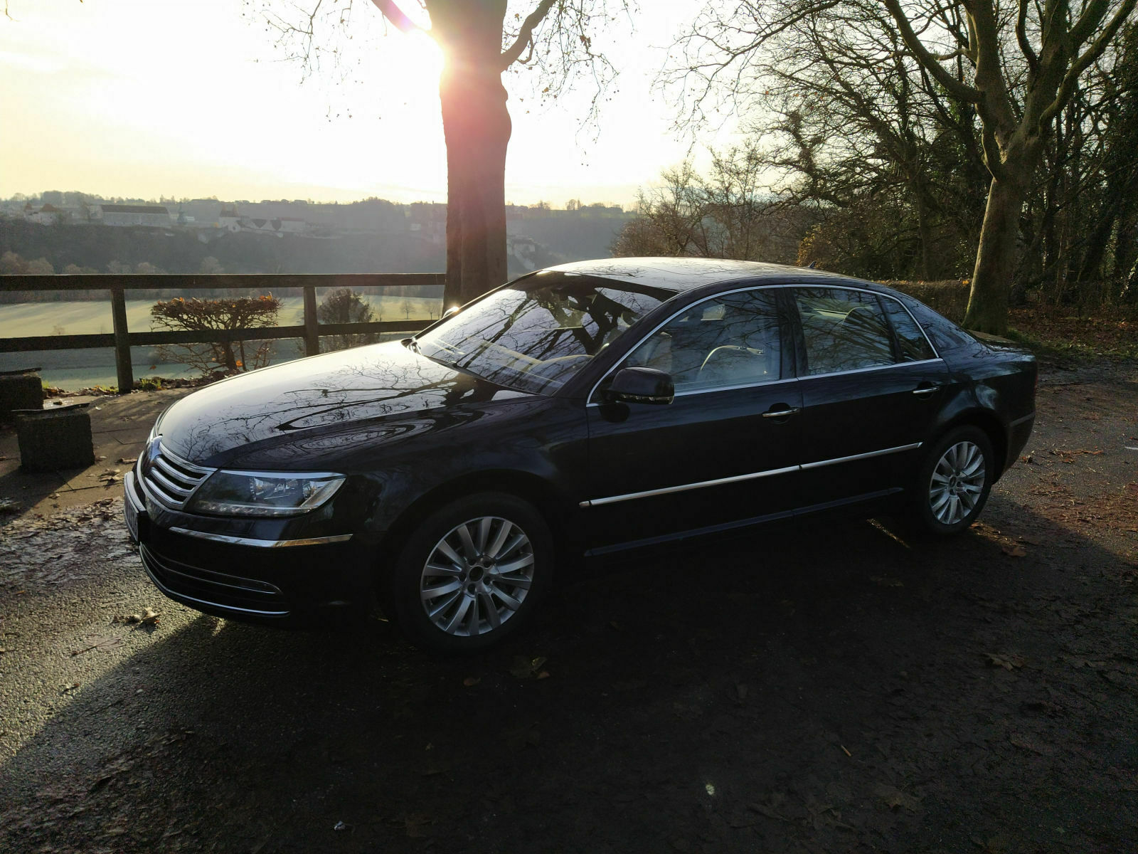 Neuer Phaeton Fahrer