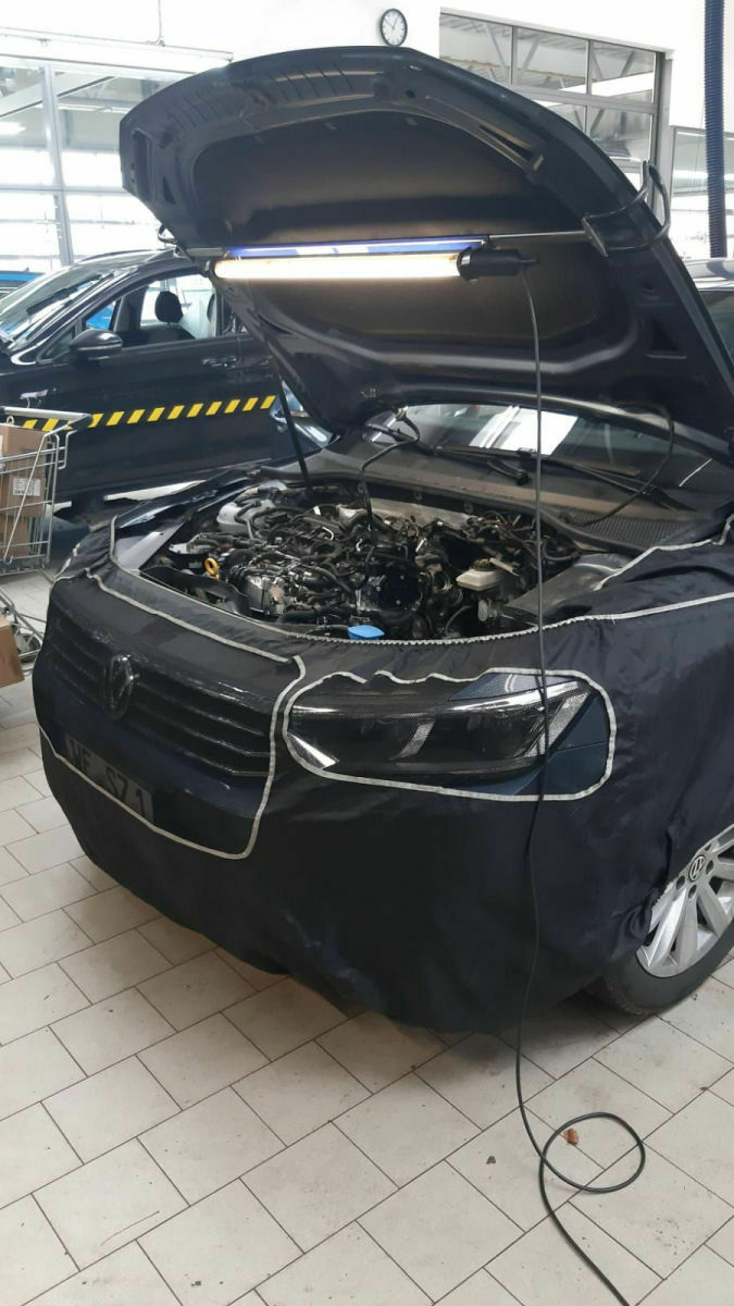 Kühlwasser verfärbt