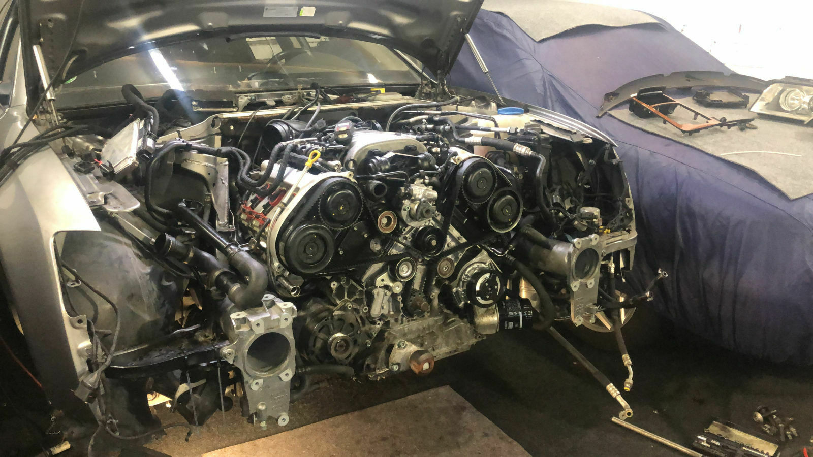 Audi a4 b6 ASN komisches Geräusch