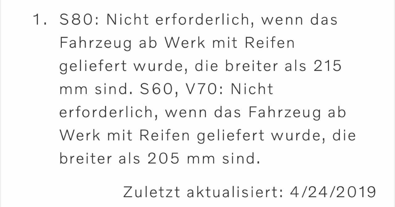 Volvo V70 16 Zoll Felgen gegen 17 Zoll Felgen tauschen