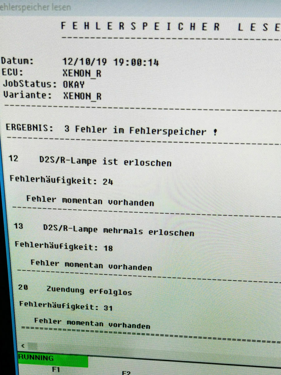 Xenon-Licht defekt - Fehlerursache?