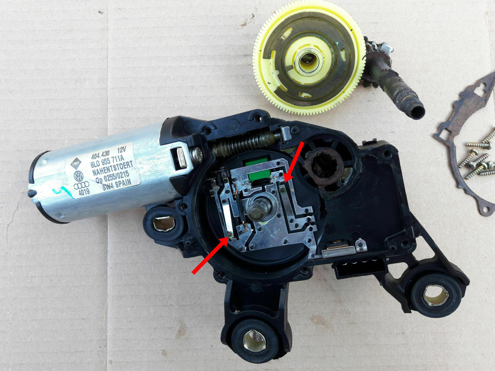 Scheibenwischerproblem Audi A 6 eb C 5