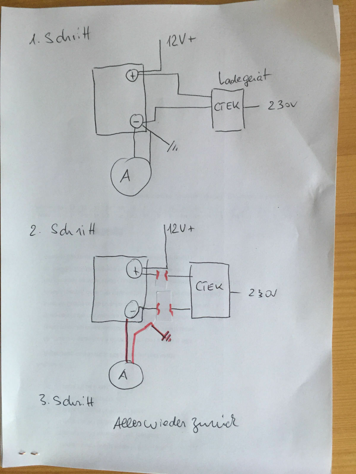 Batterie nach einem Tag leer