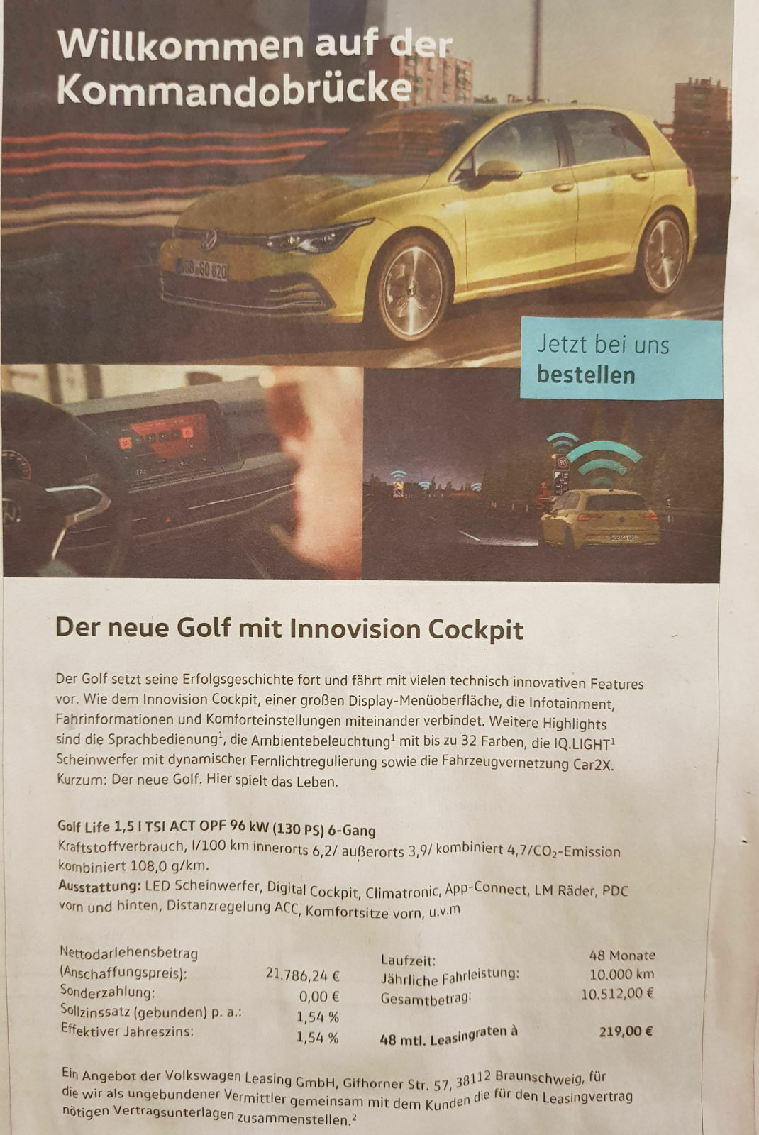 Infos zum Golf 8?