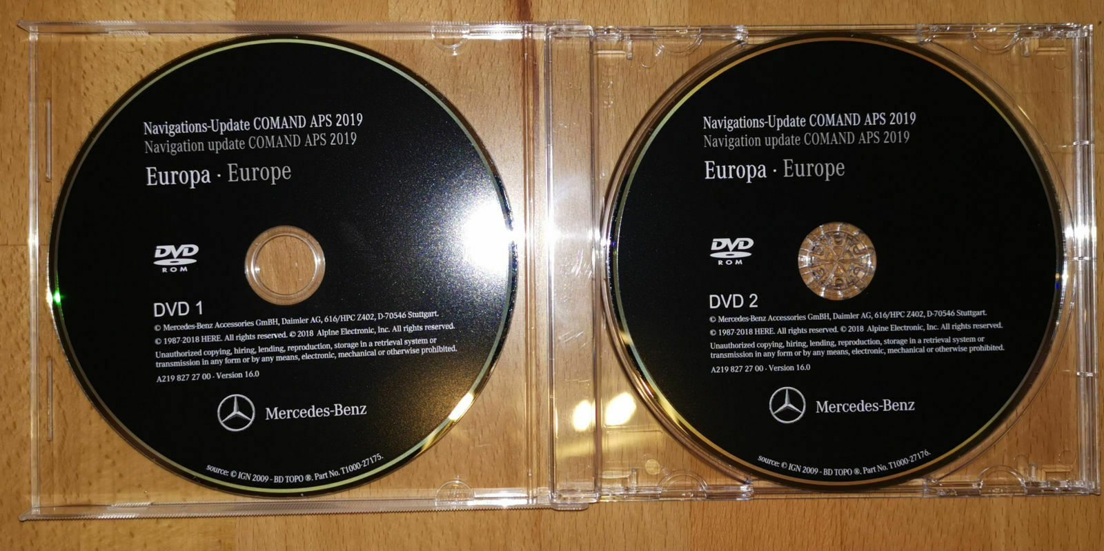 Command Kartenupdate