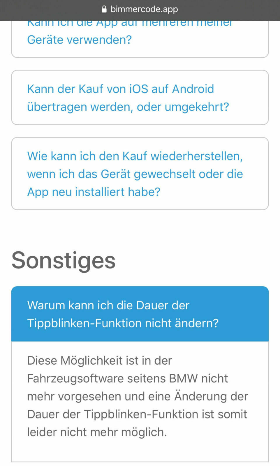 Schon Codiermöglichkeiten bekannt?