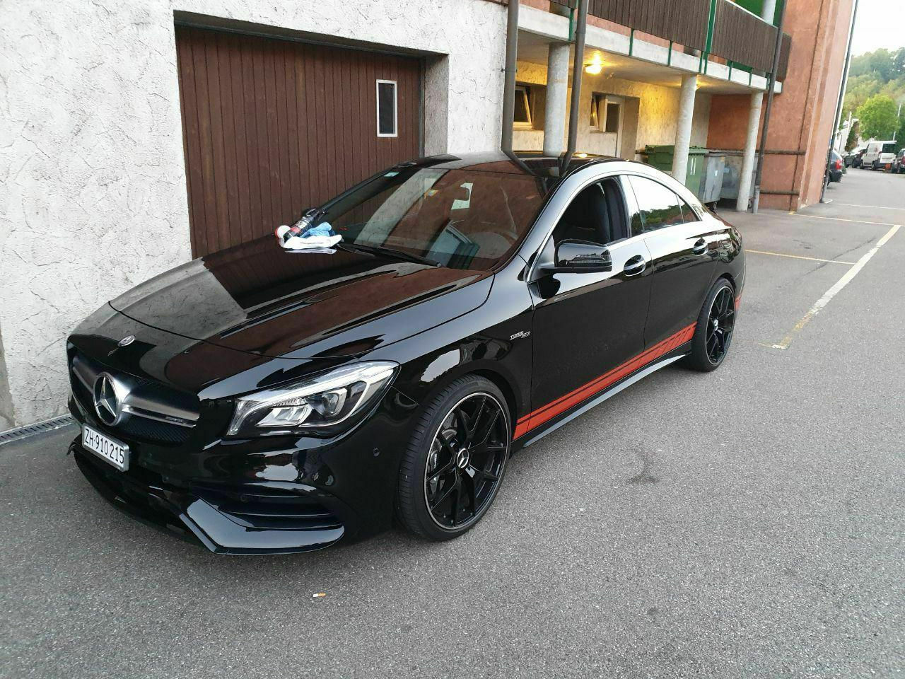 CLA 117 Felgenbreite und Einpresstiefe