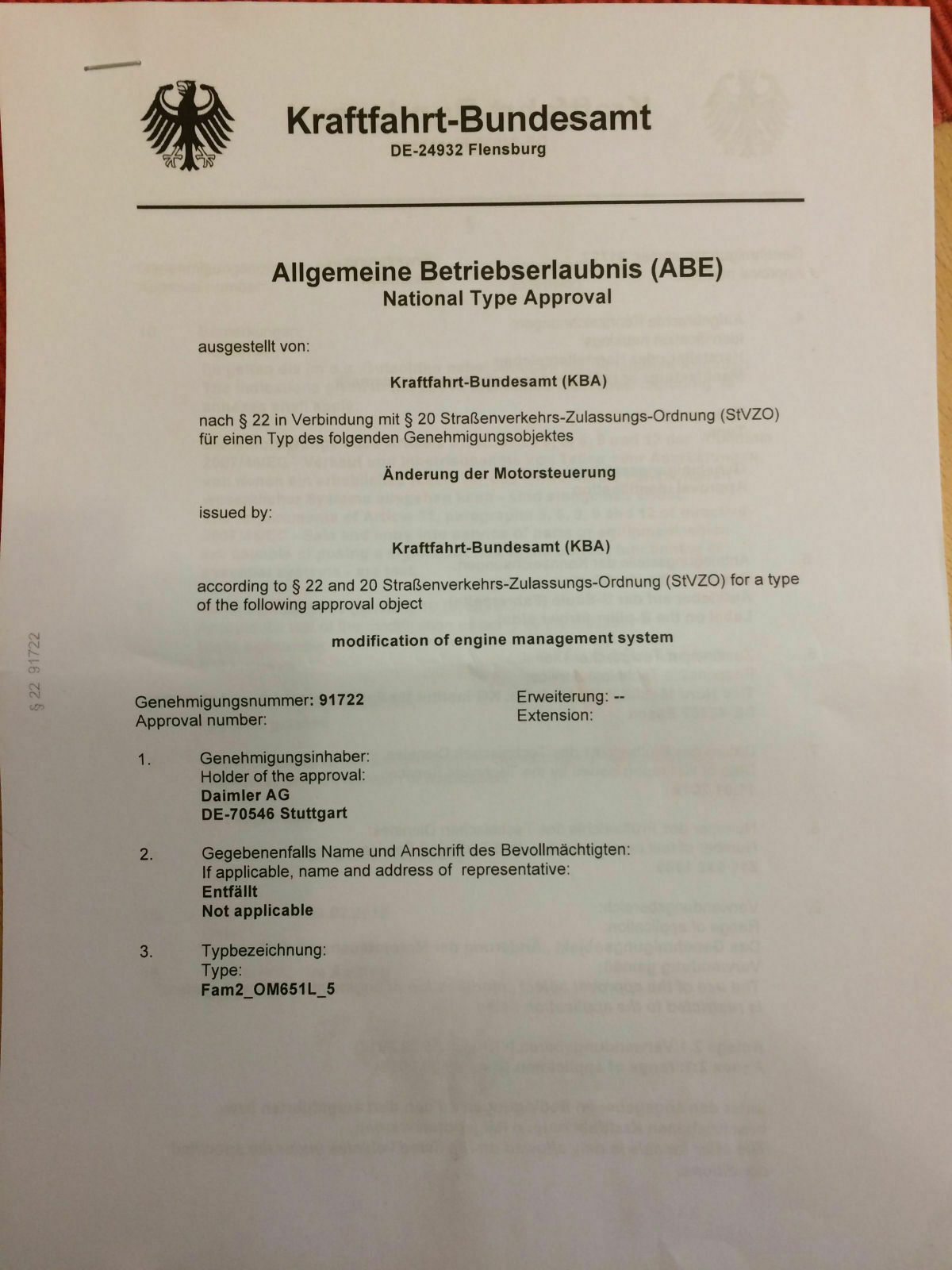 Rückrufaktion von Mercedes