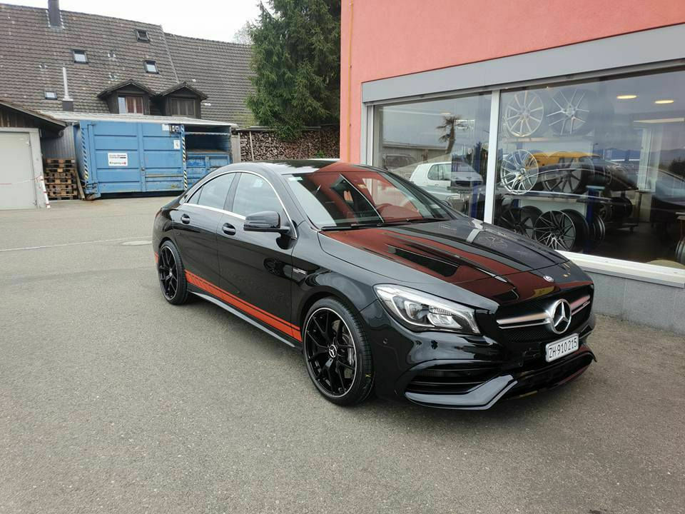 CLA 117 Felgenbreite und Einpresstiefe