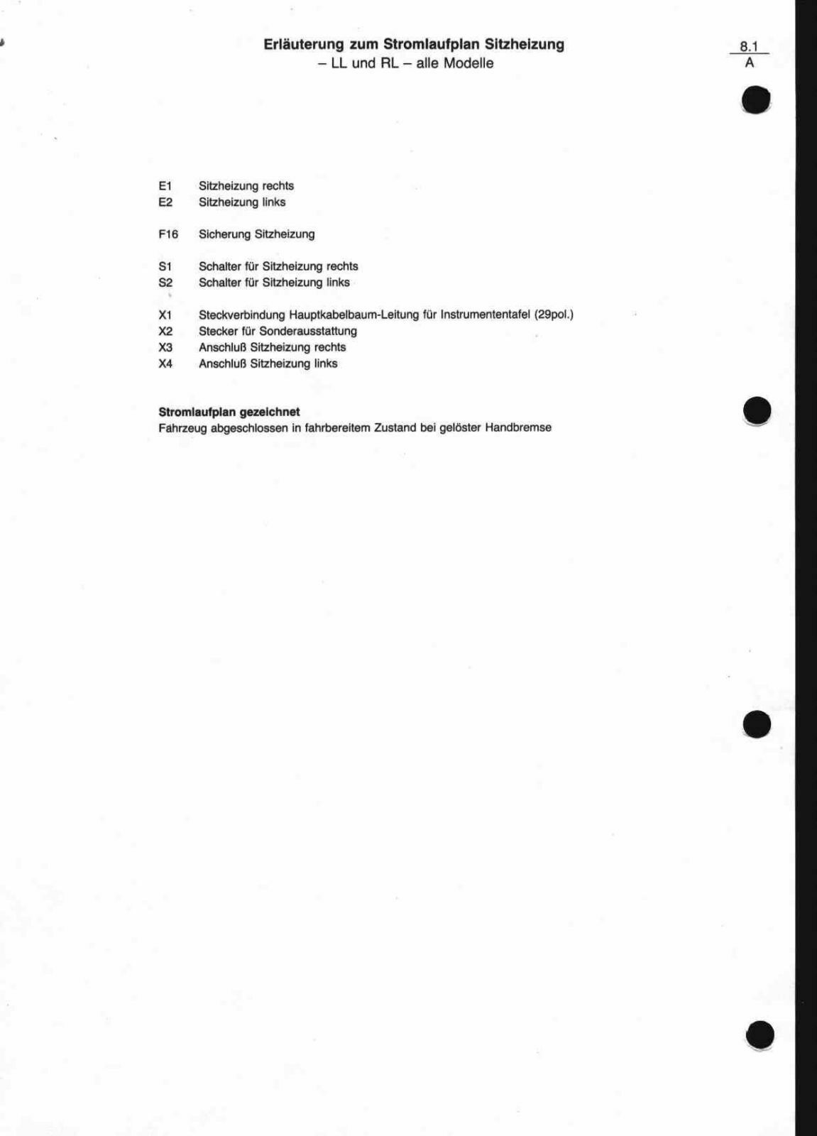 Steckerbelegung Sitzheizung König Sportsitze