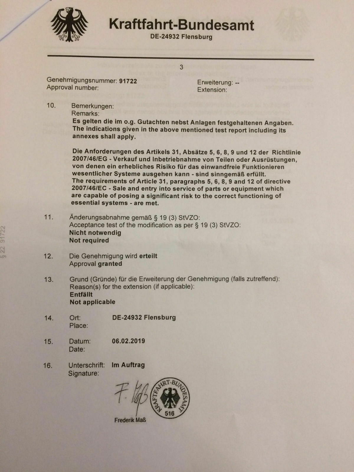 Rückrufaktion von Mercedes