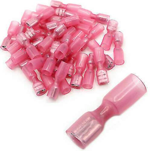 6.3 mm Flachstecker Buchsen isoliert 0