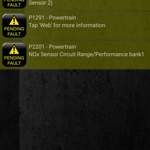 Fehlercodes BAD Motor