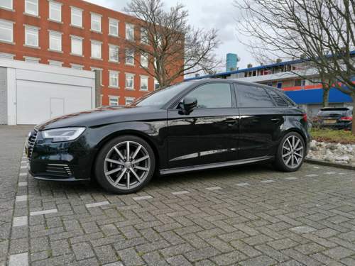 Lowered with Eibach springs