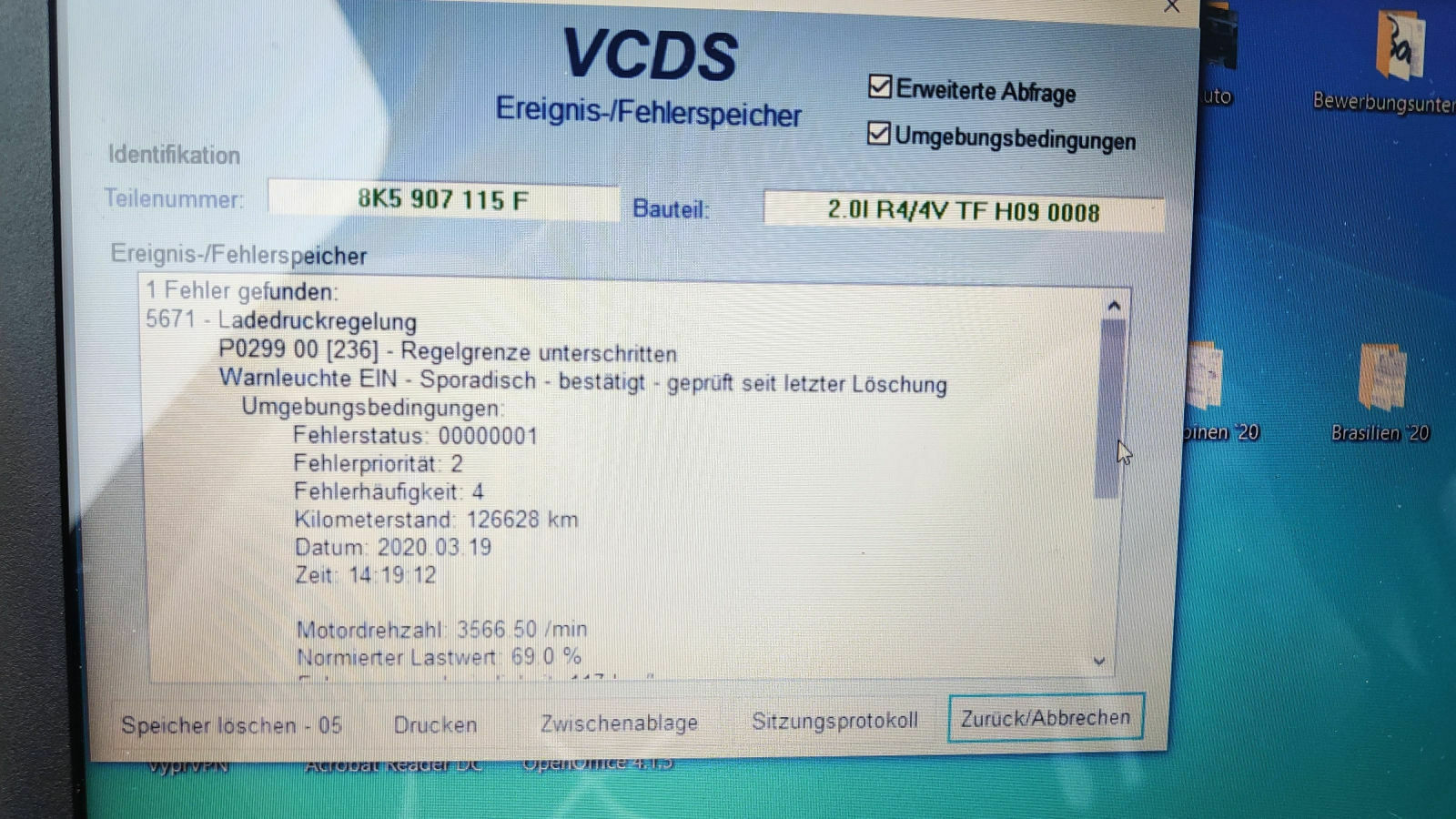Fehler P0299 Ladedruckregelung Regelgrenze Unterschritten
