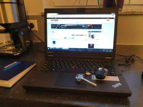 Home Office in der Küche