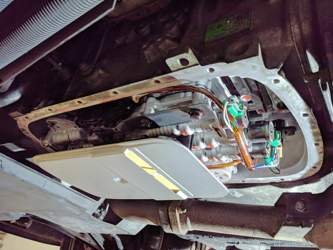 Neuer Ölfilter montiert