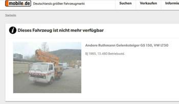 VW LT 50 Ruthmann Steiger