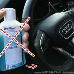 U.a. Sterilium kann auf Dauer dem Leder schaden