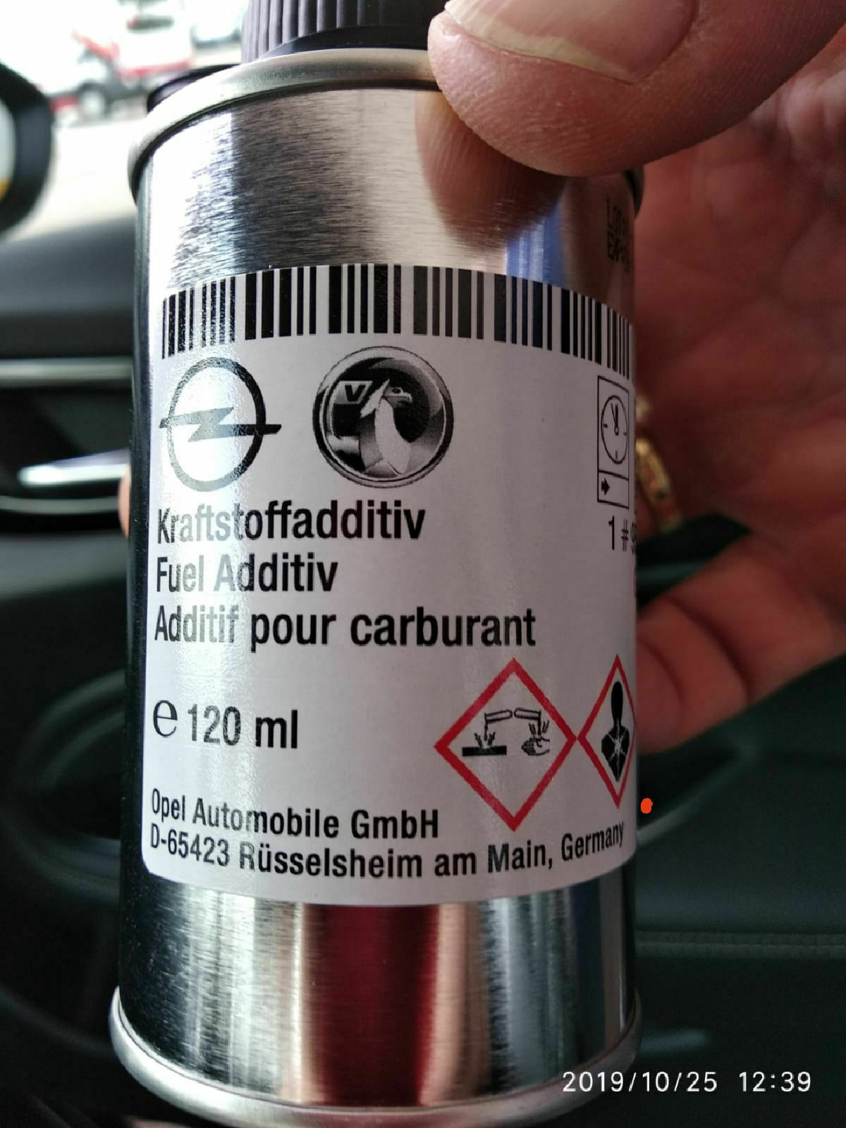 Zur Inspektion Additive bekommen?