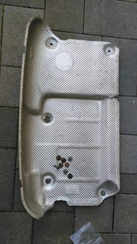 Wärmeschutzblech alt