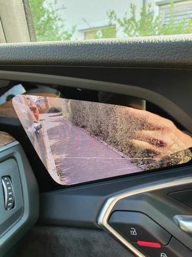 Spiegelansicht VAS mit Rückwärtsgang