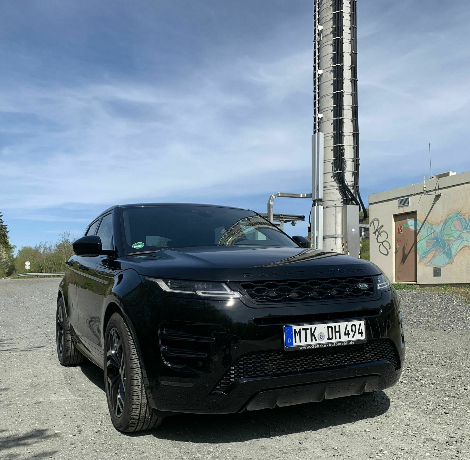 Spurverbreiterungen Neuer Evoque / Erfahrungsbericht