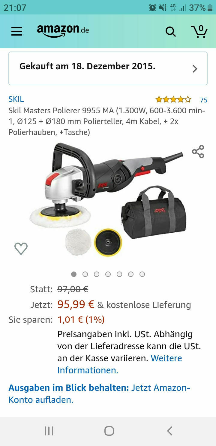 Der große 4G Community- Thread: Es regnet, es ist kalt, ich hab´den Blues - und dann sitz´ich im A6