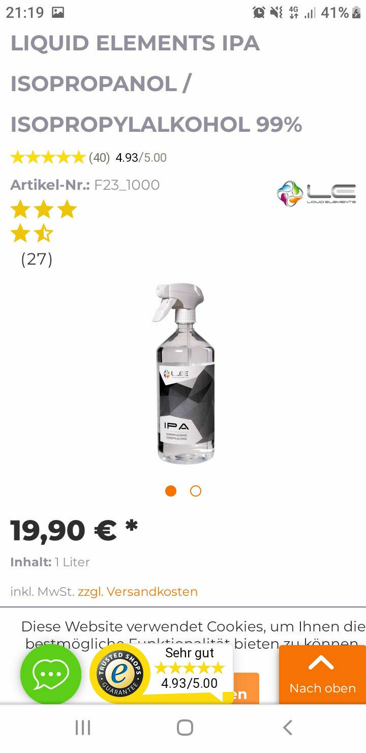 Der große 4G Community- Thread: Es regnet, es ist kalt, ich hab´den Blues - und dann sitz´ich im A6