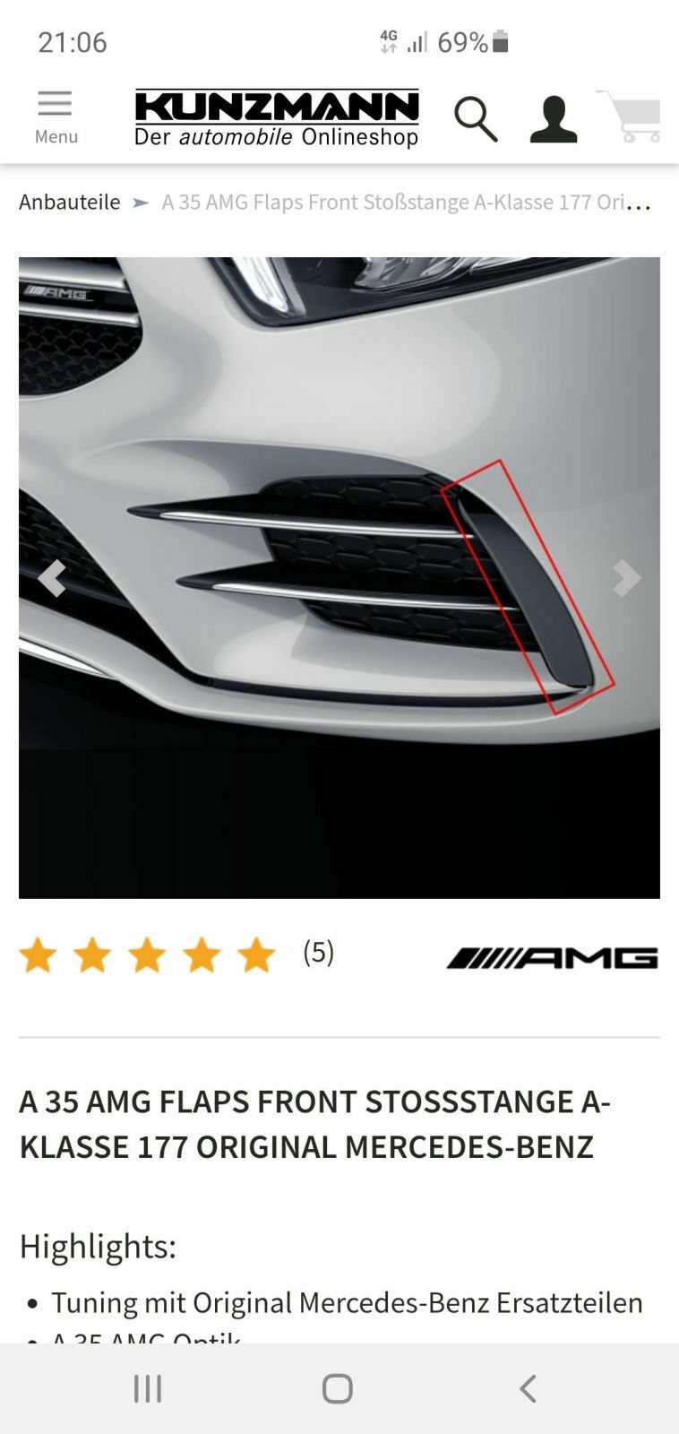 AeroPaket Front - Montage