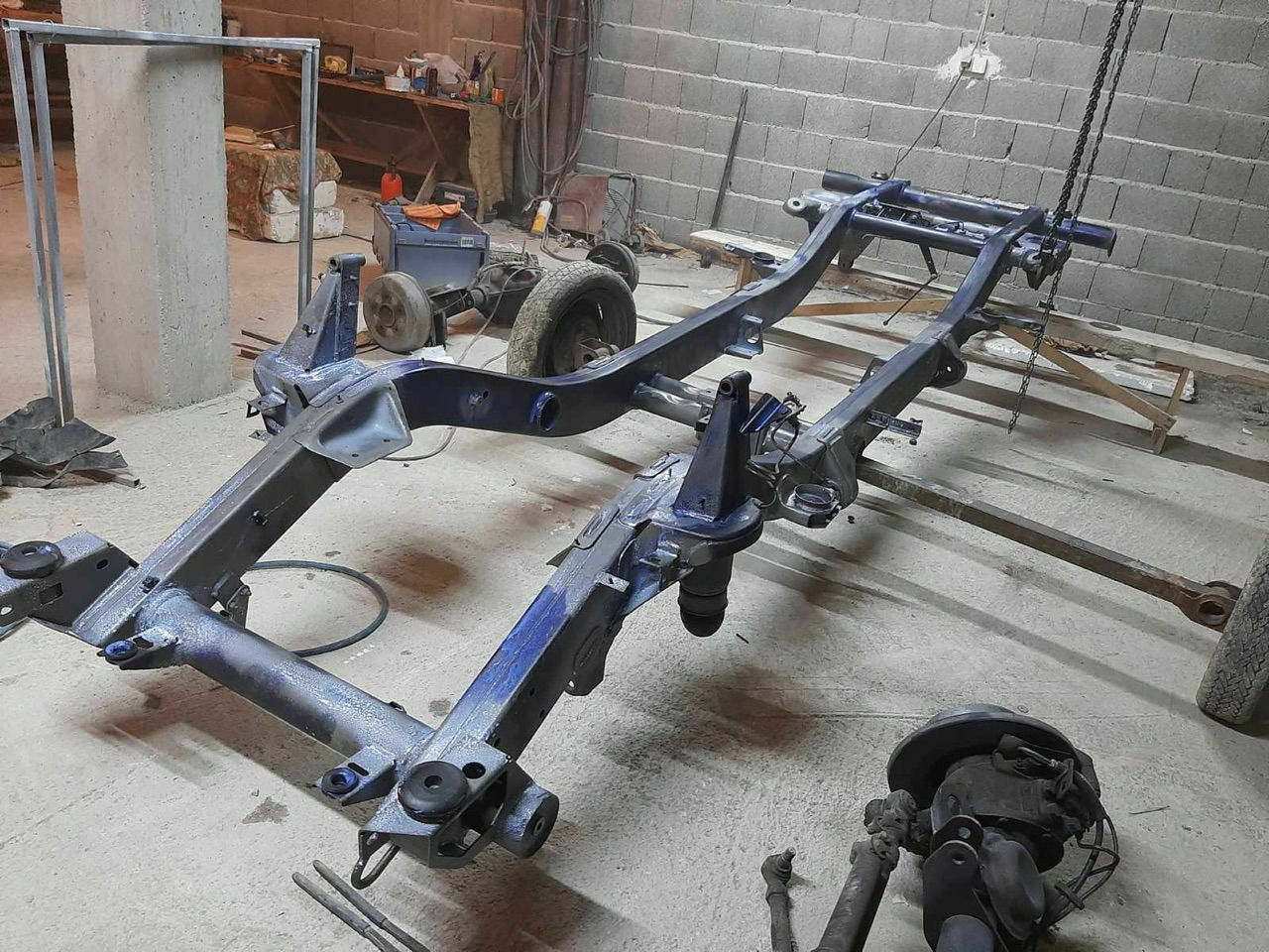 Restaurierung W463 300 GSD