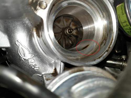 Öl am Turbo