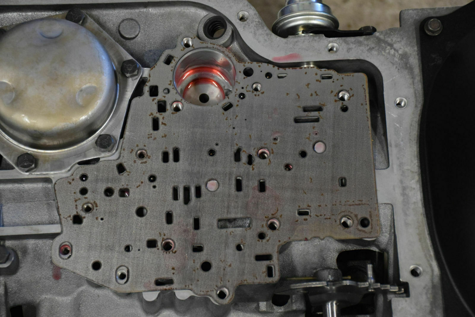 Separating Plate aufgesetzt