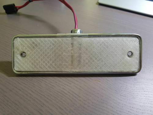 Lichtscheibe Handschufach