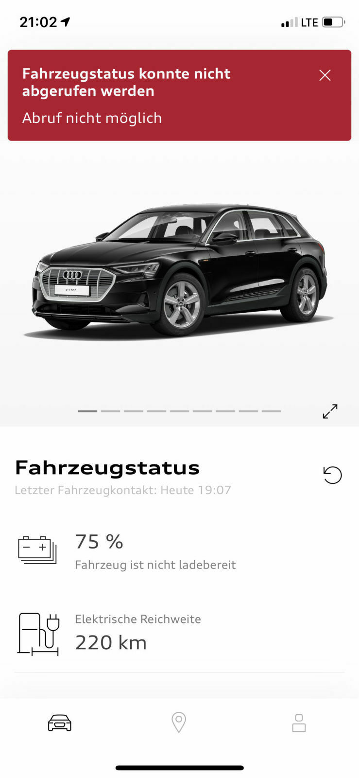MyAudi App/Audi Connect Fehlermeldungen & Probleme