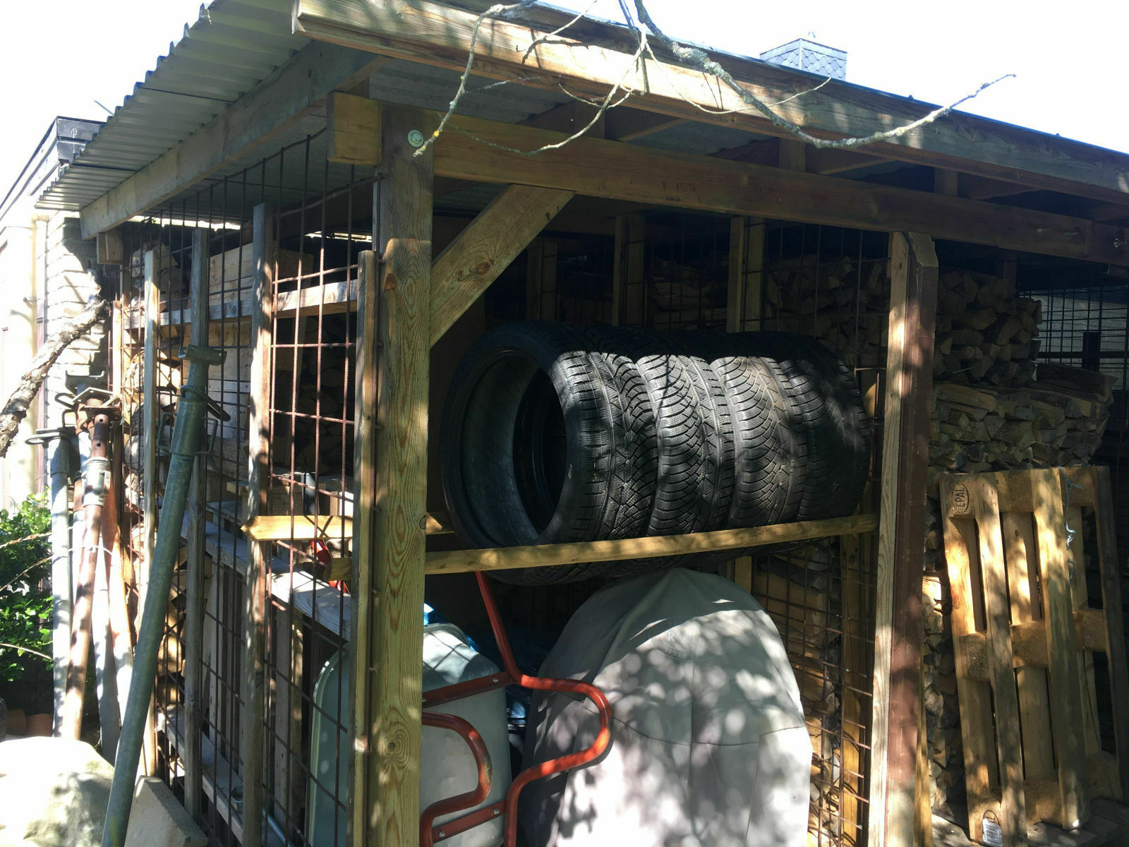 Reifenlagerung so möglich?