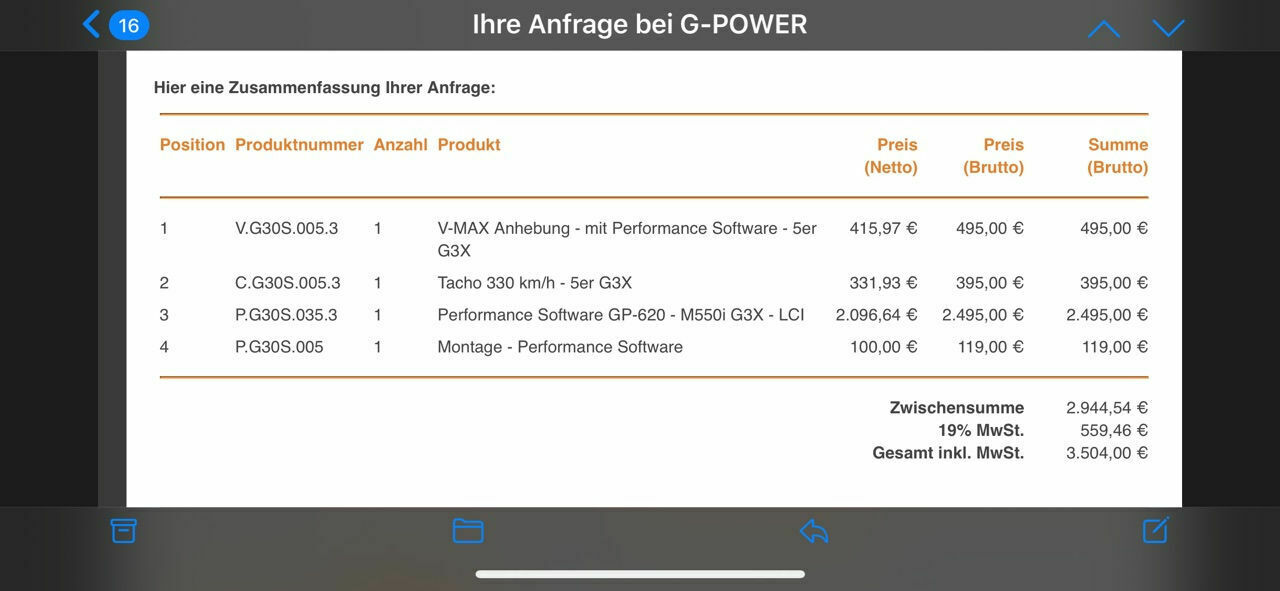 M550i - Fragen und Infos