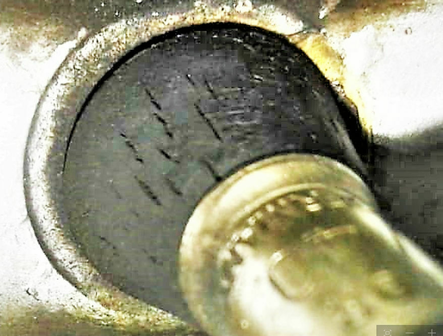 Ventile eingerissen.