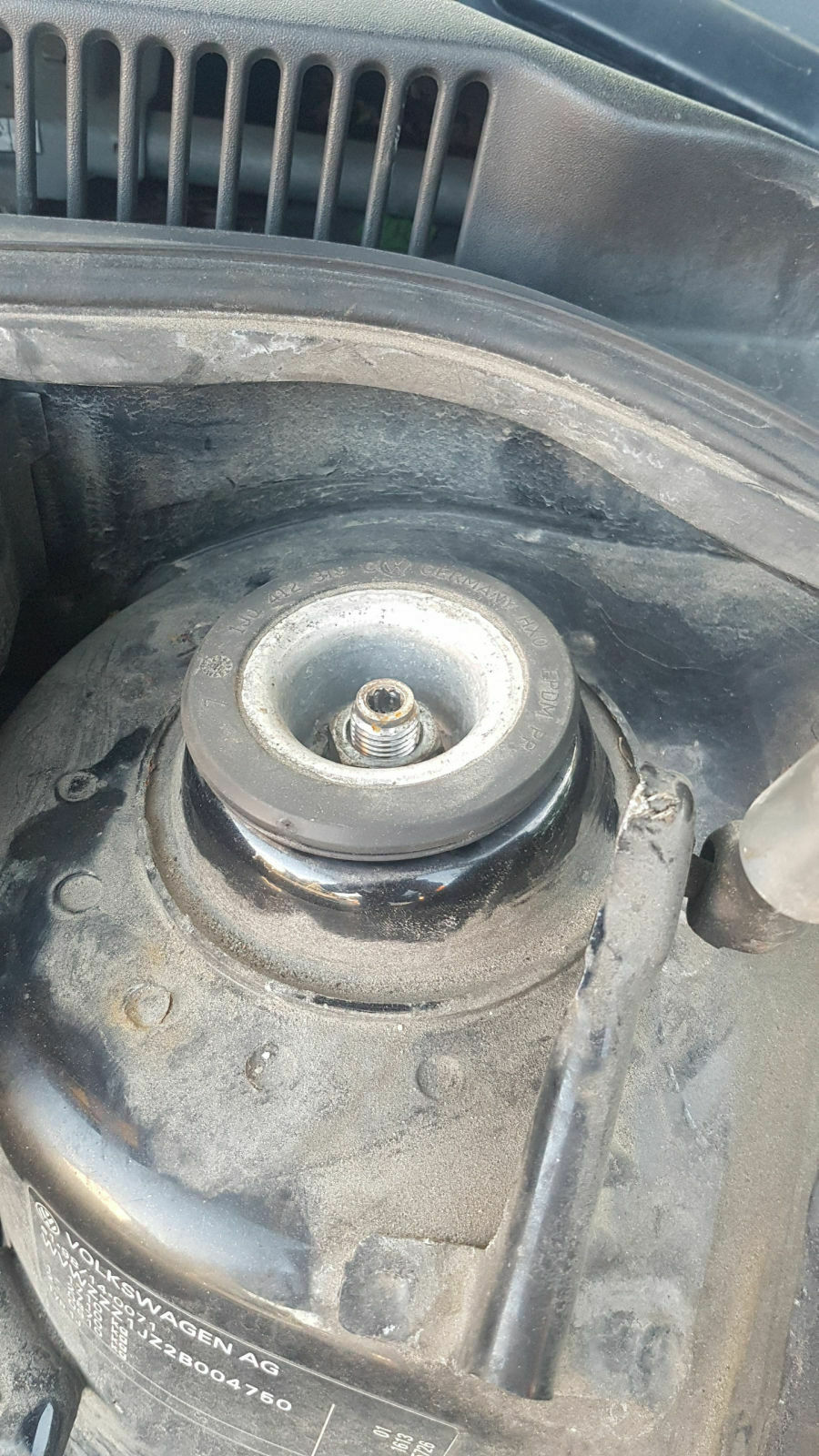 Antriebswelle schleift am Rahmen!