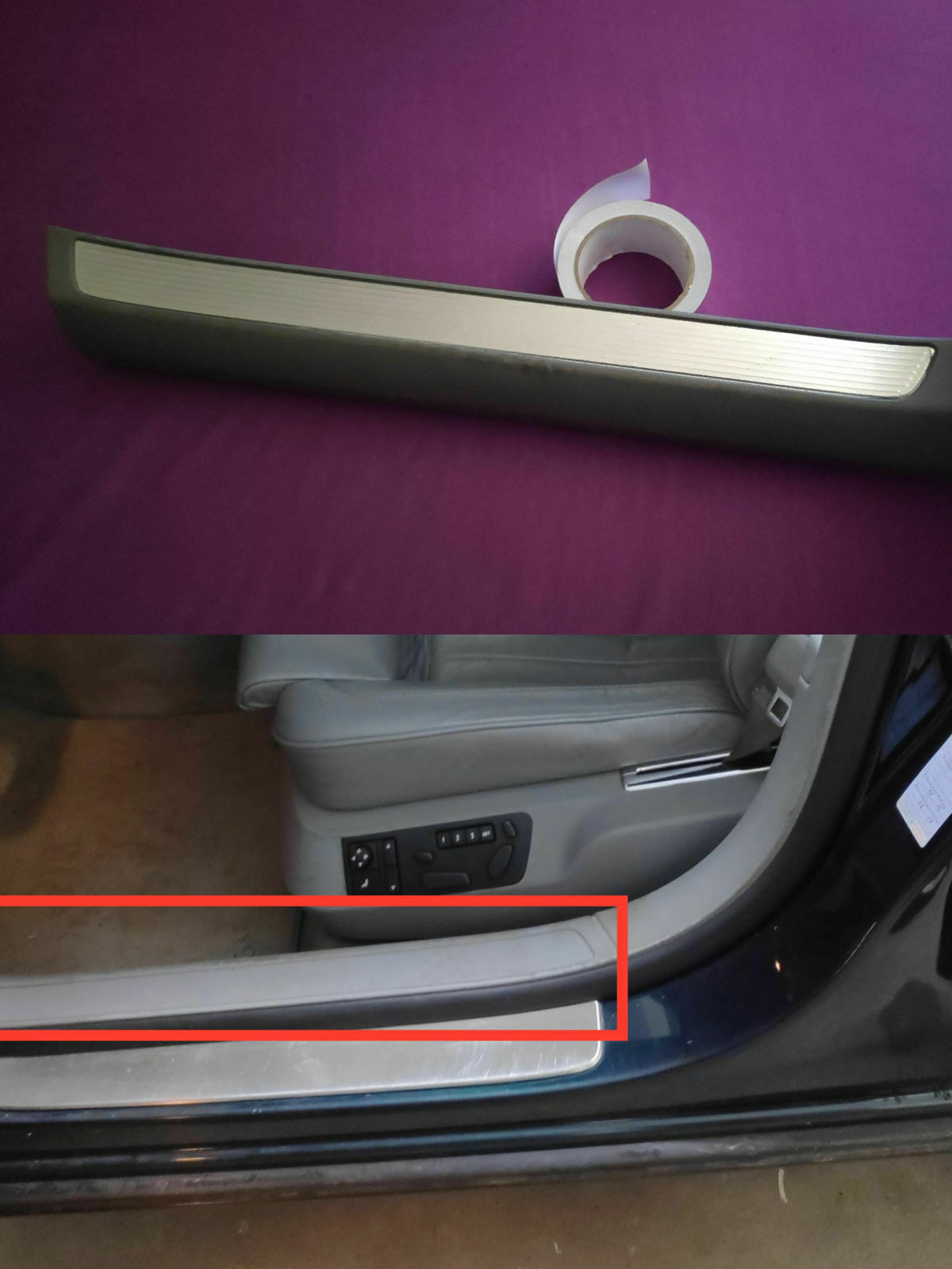 Individualisierung / Innenraumverschönerung unserer Phaeton