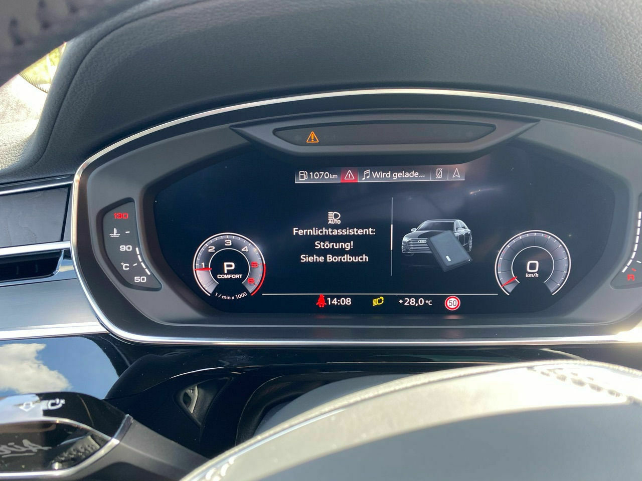 Ausfall aller Assistentsysteme