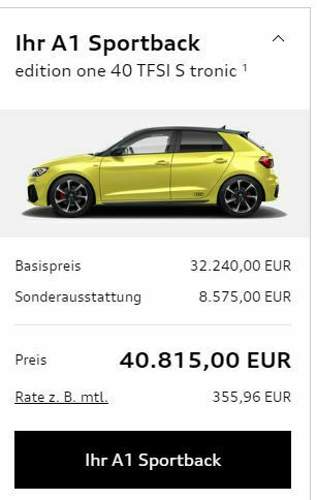 Das Auto mit 32.000€ Basispreis