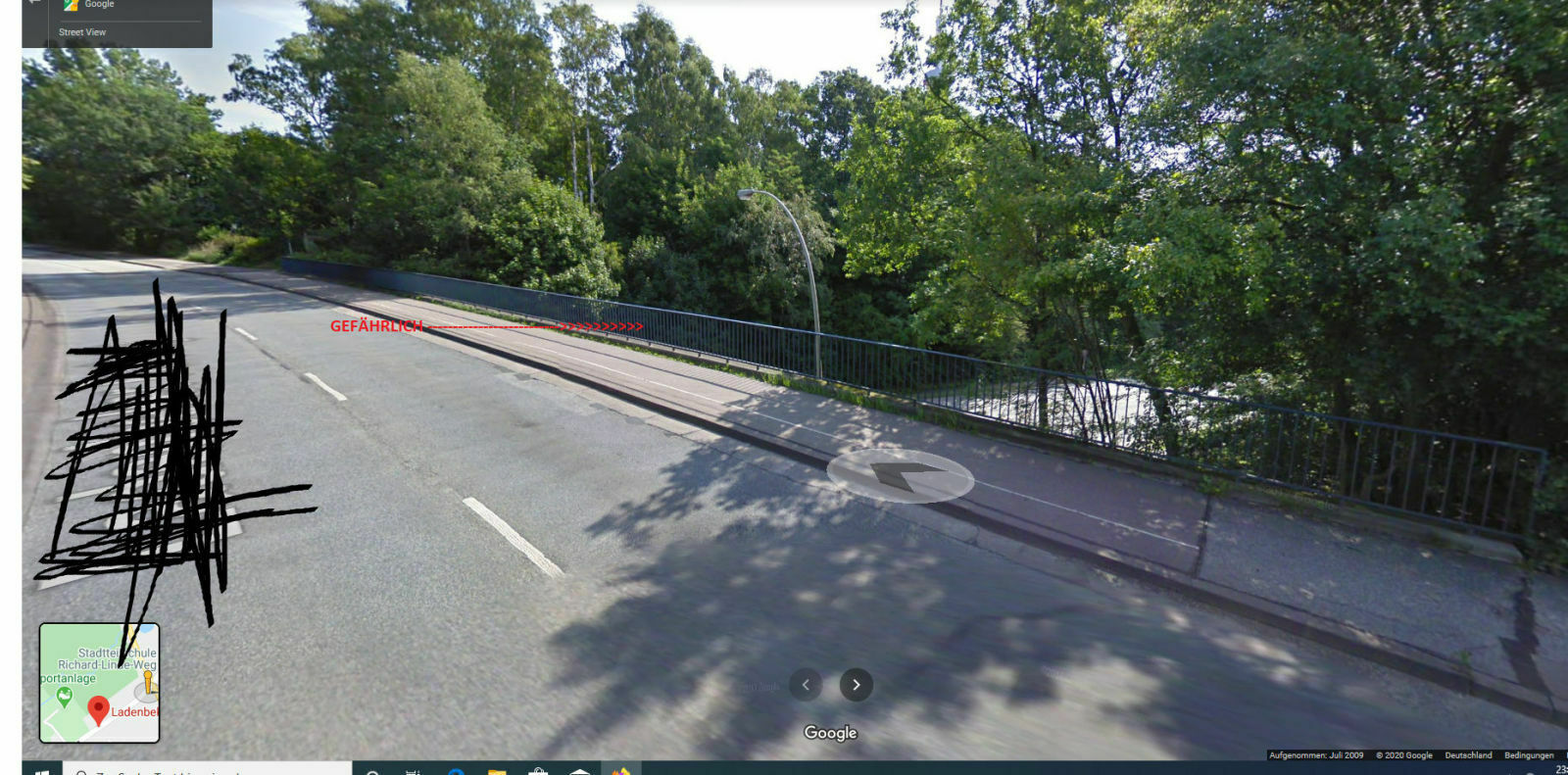 Bugeldbescheid und 1 Monat Fahrverbot